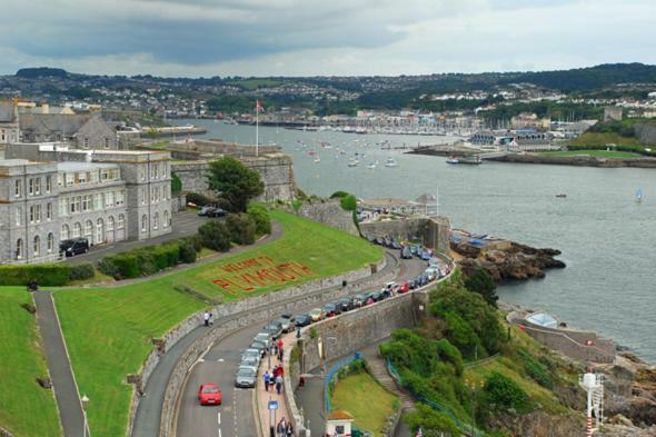 Ocean Crescent Plymouth City Centre Penthouse Levelアパートメント エクステリア 写真